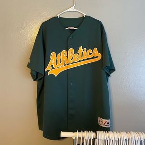 Vintage Green Home Athletics Jersey